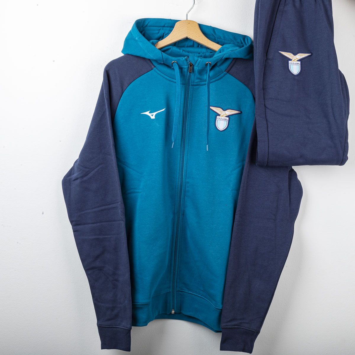 Tuta con Cappuccio SS Lazio Mizuno Celeste 2024/2025