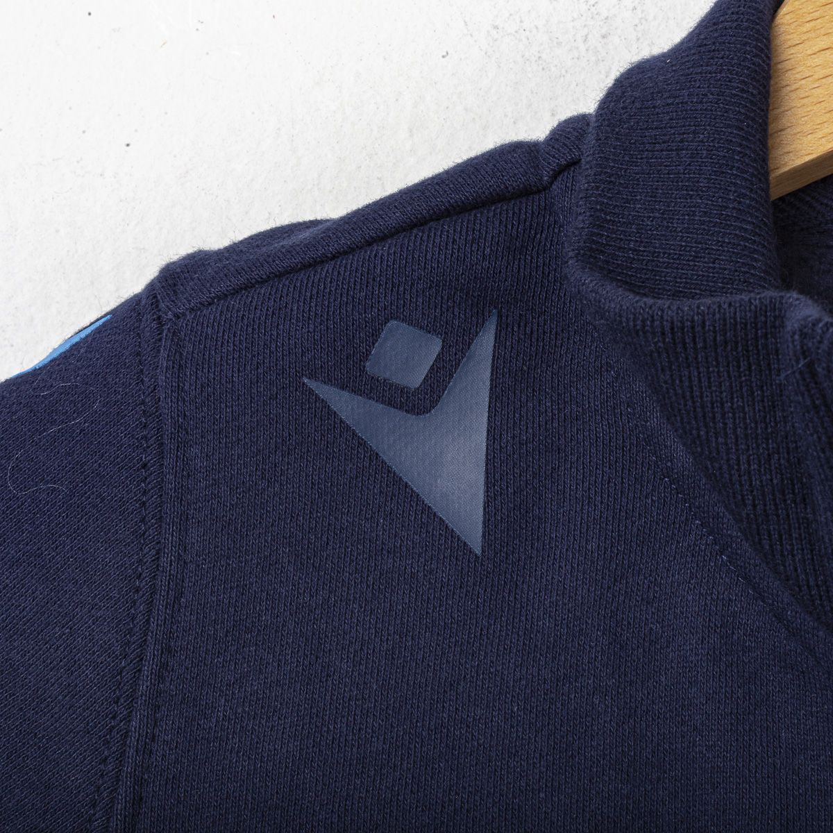 tuta bambino full zip blu lazio macron