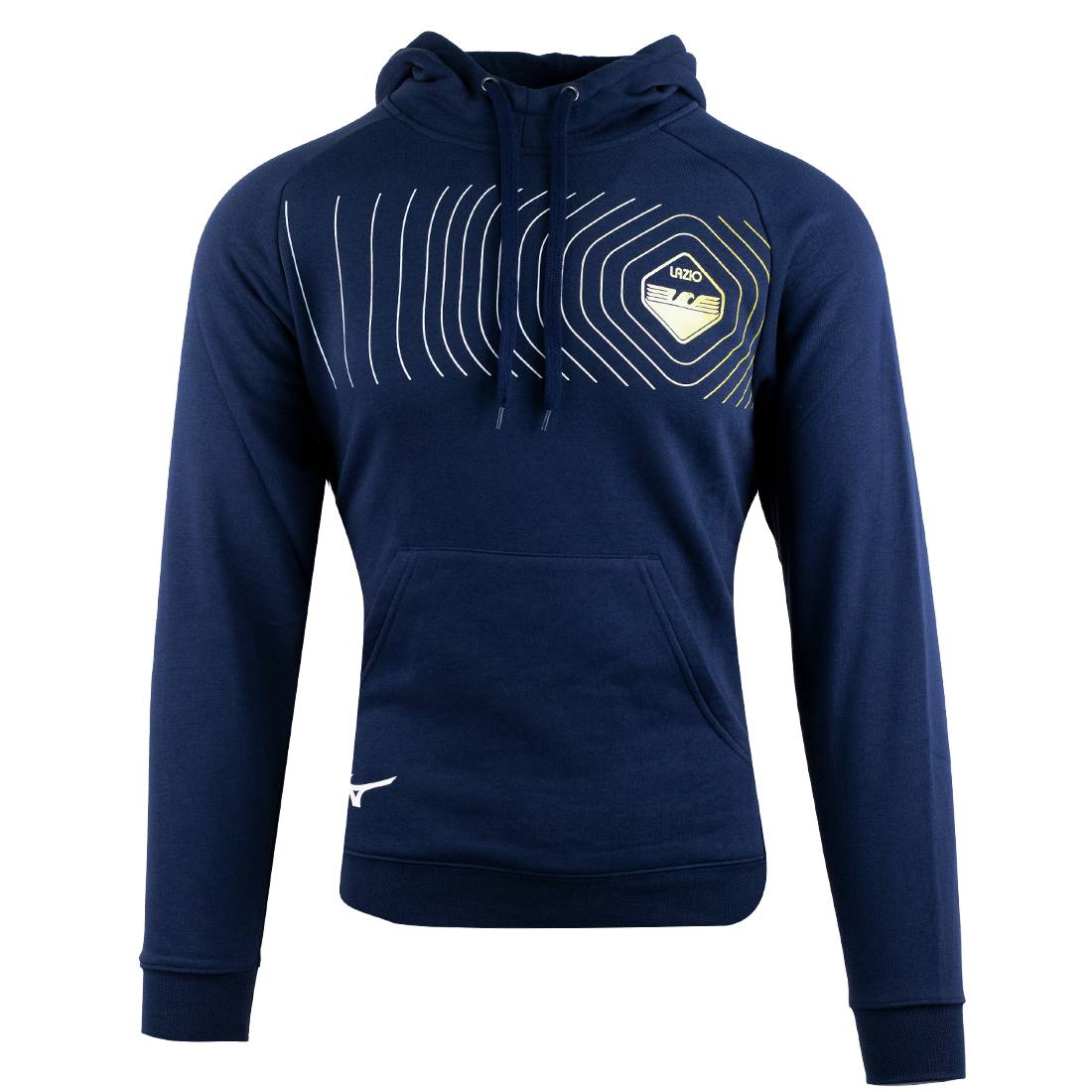 Felpa SS Lazio fan navy Mizuno 2024/2025