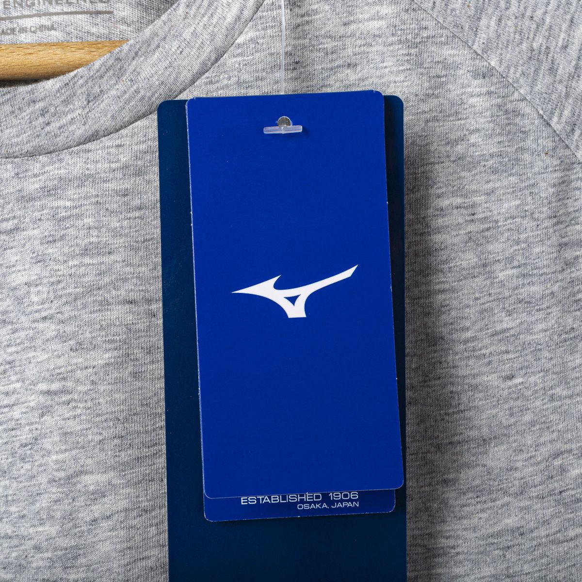 t-shirt ss lazio mizuno grigia 2022/2023