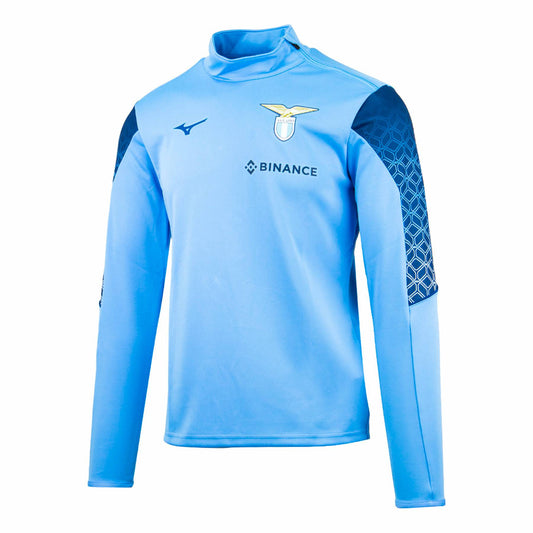 felpa allenamento ss lazio mizuno celeste 2022/2023