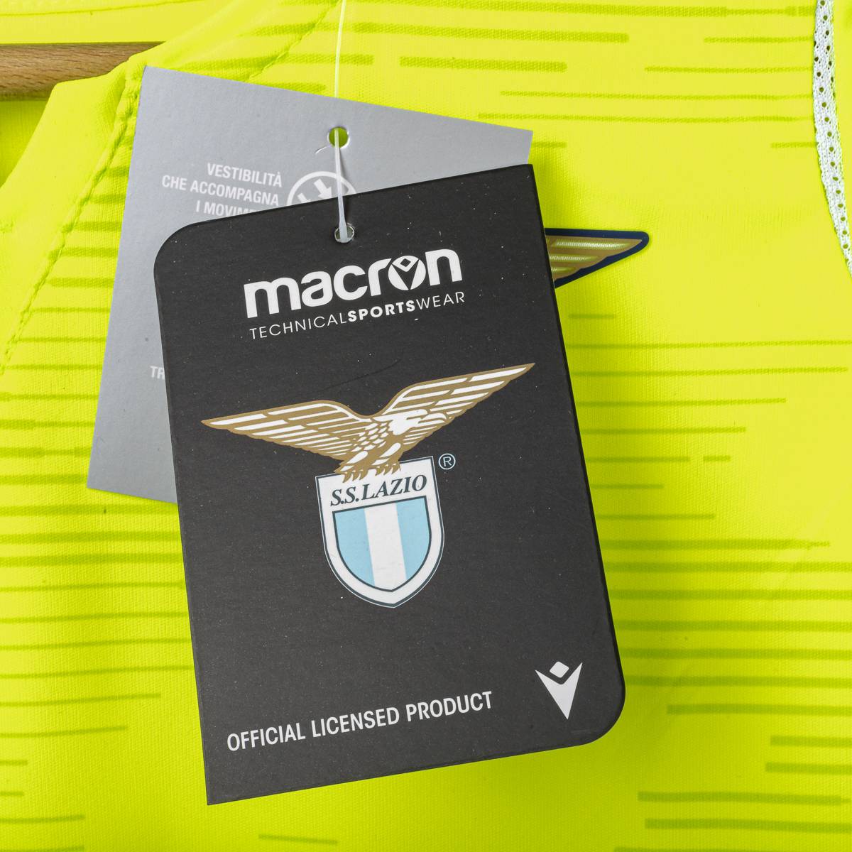 Completo Bambino Portiere SS Lazio Giallo Fluo 2019/2020