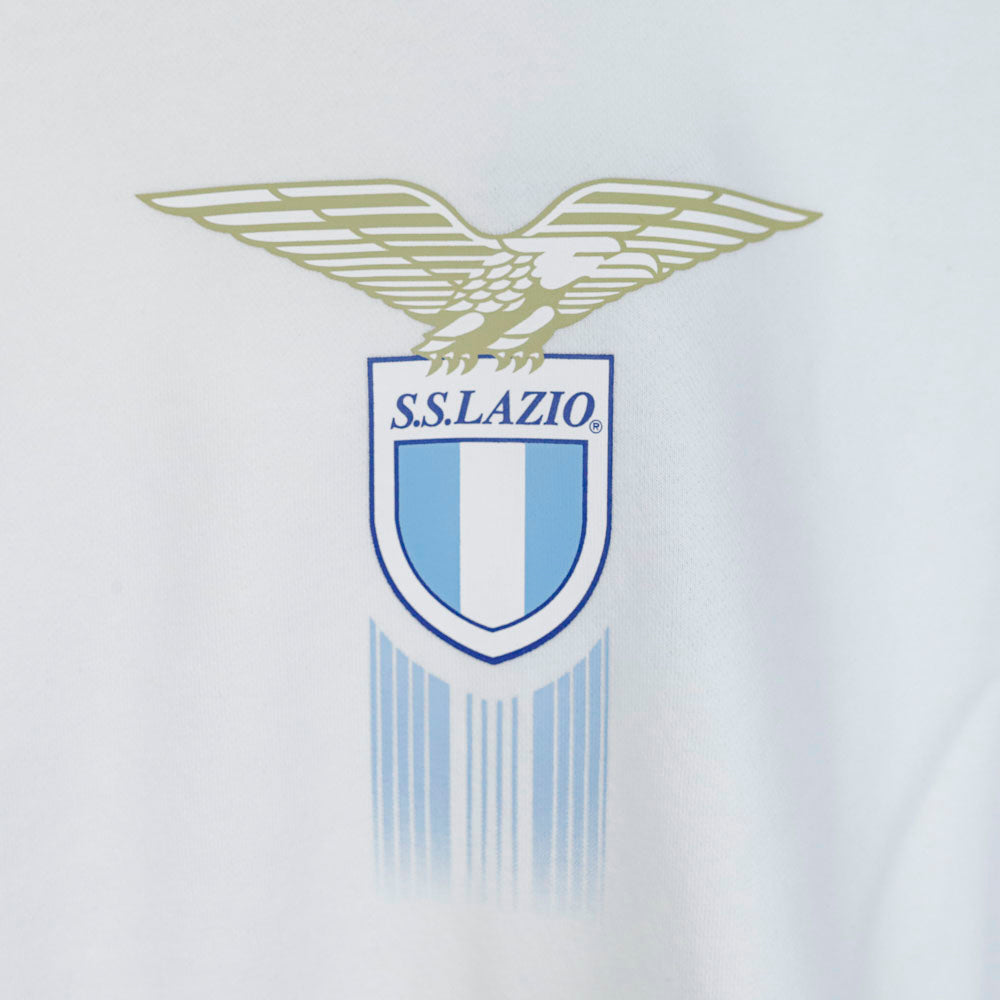 Felpa Cappuccio Bambino Ss Lazio Celeste Mizuno 2024/2025