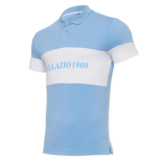 Polo Bambino Lazio Celeste Fan Macron