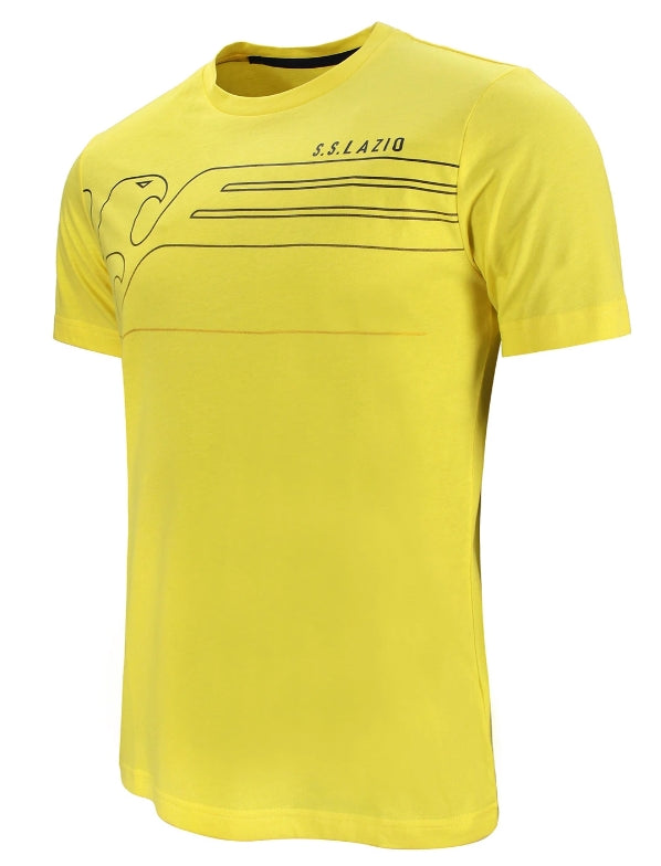 T-shirt Ss Lazio fan bianca Mizuno 2024/2025