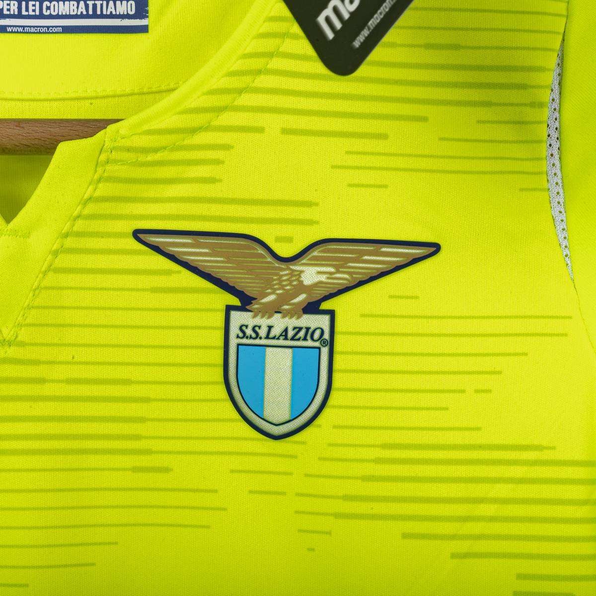 Completo Bambino Portiere SS Lazio Giallo Fluo 2019/2020