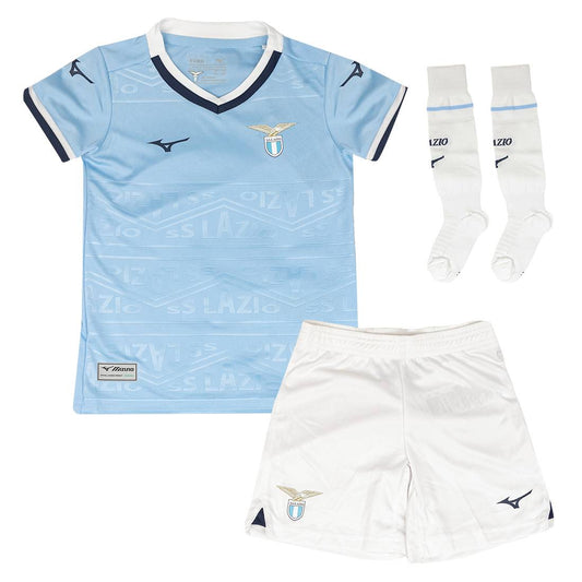 kit bimbo home ss lazio mizuno 2024/2025