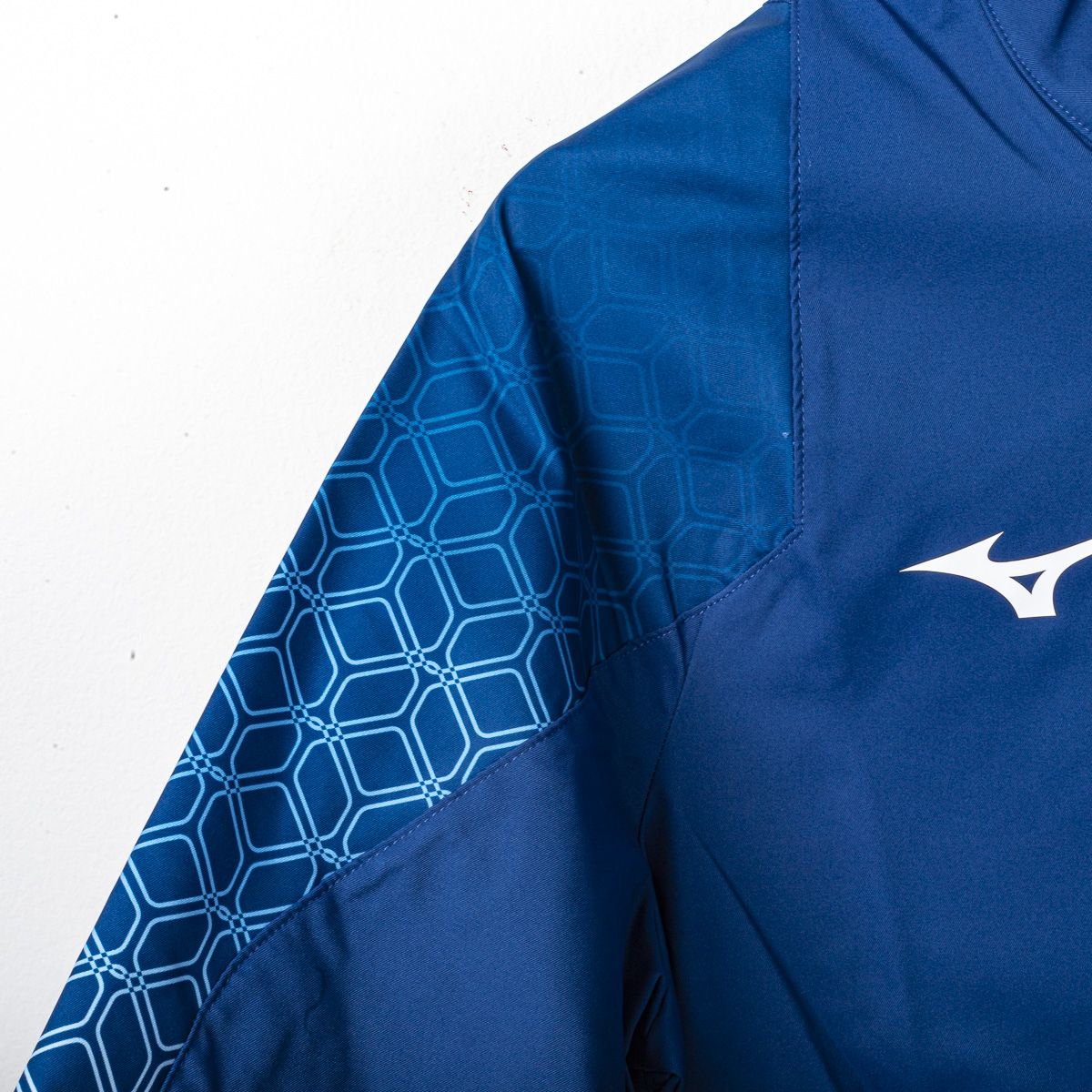 felpa allenamento lazio mizuno blu 2022/2023