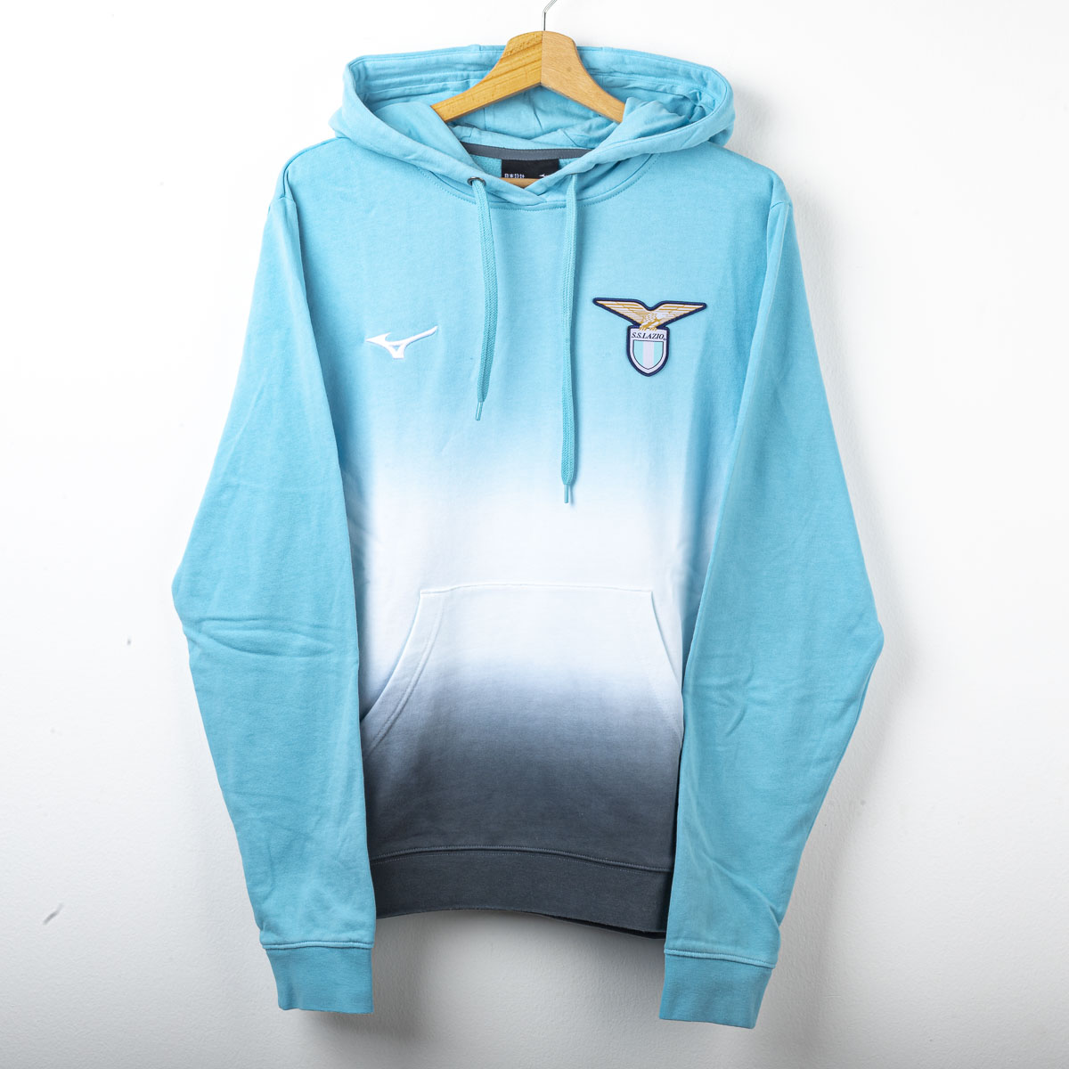 Felpa Cappuccio SS Lazio Mizuno Celeste 2025/2026