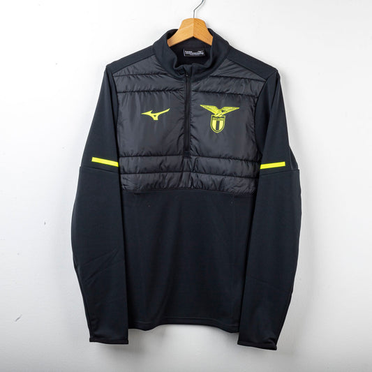 Felpa 1/2 Zip SS Lazio Mizuno Nera 2025/2026