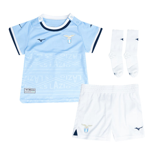 kit home ss lazio mizuno neonato 2024/2025