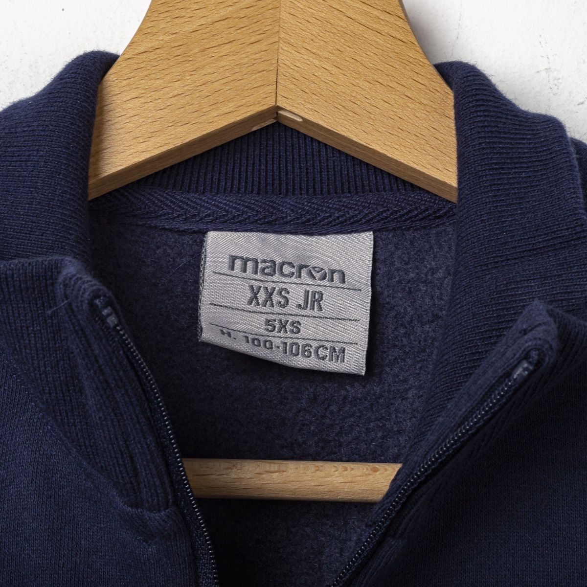 tuta bambino full zip blu lazio macron
