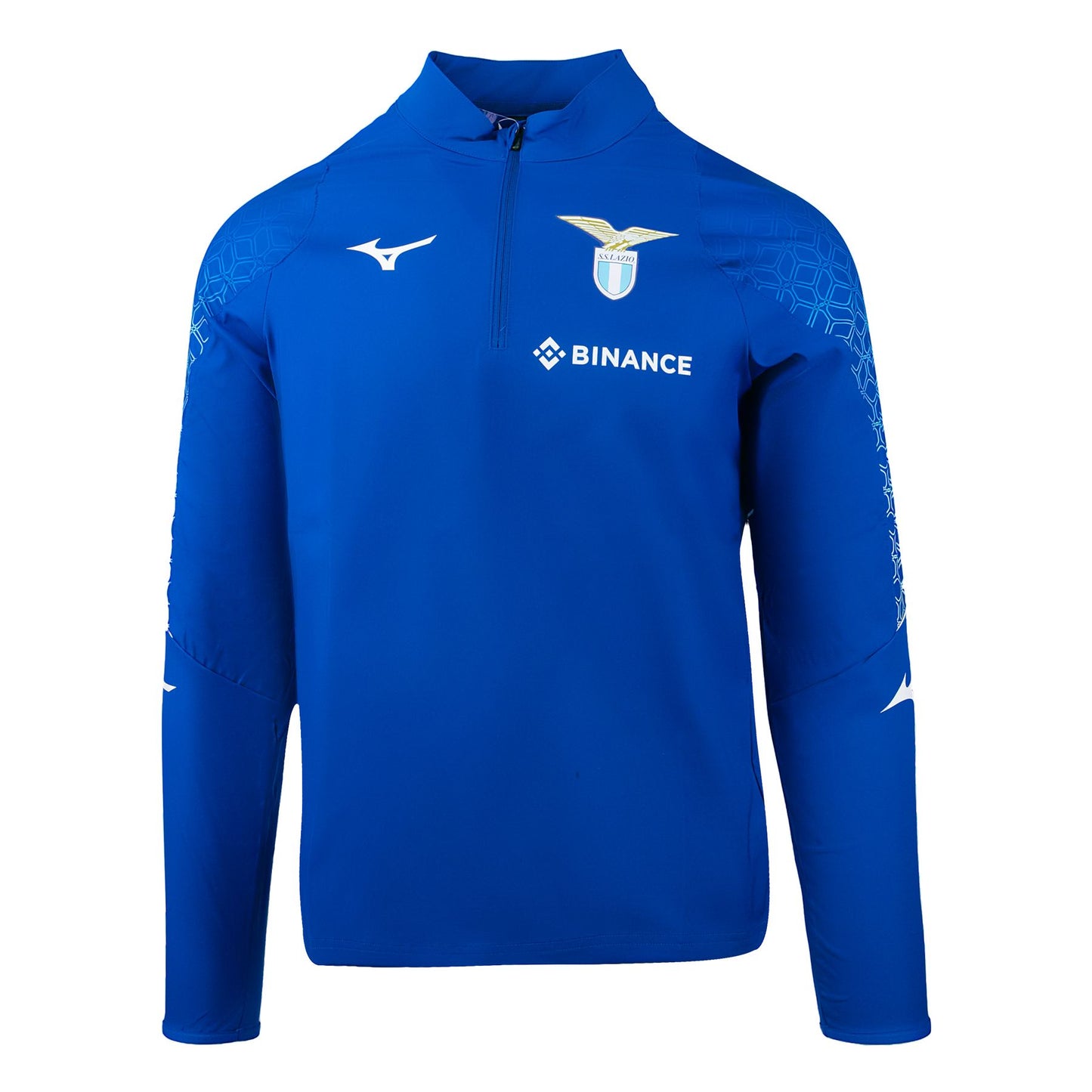 felpa allenamento lazio mizuno blu 2022/2023