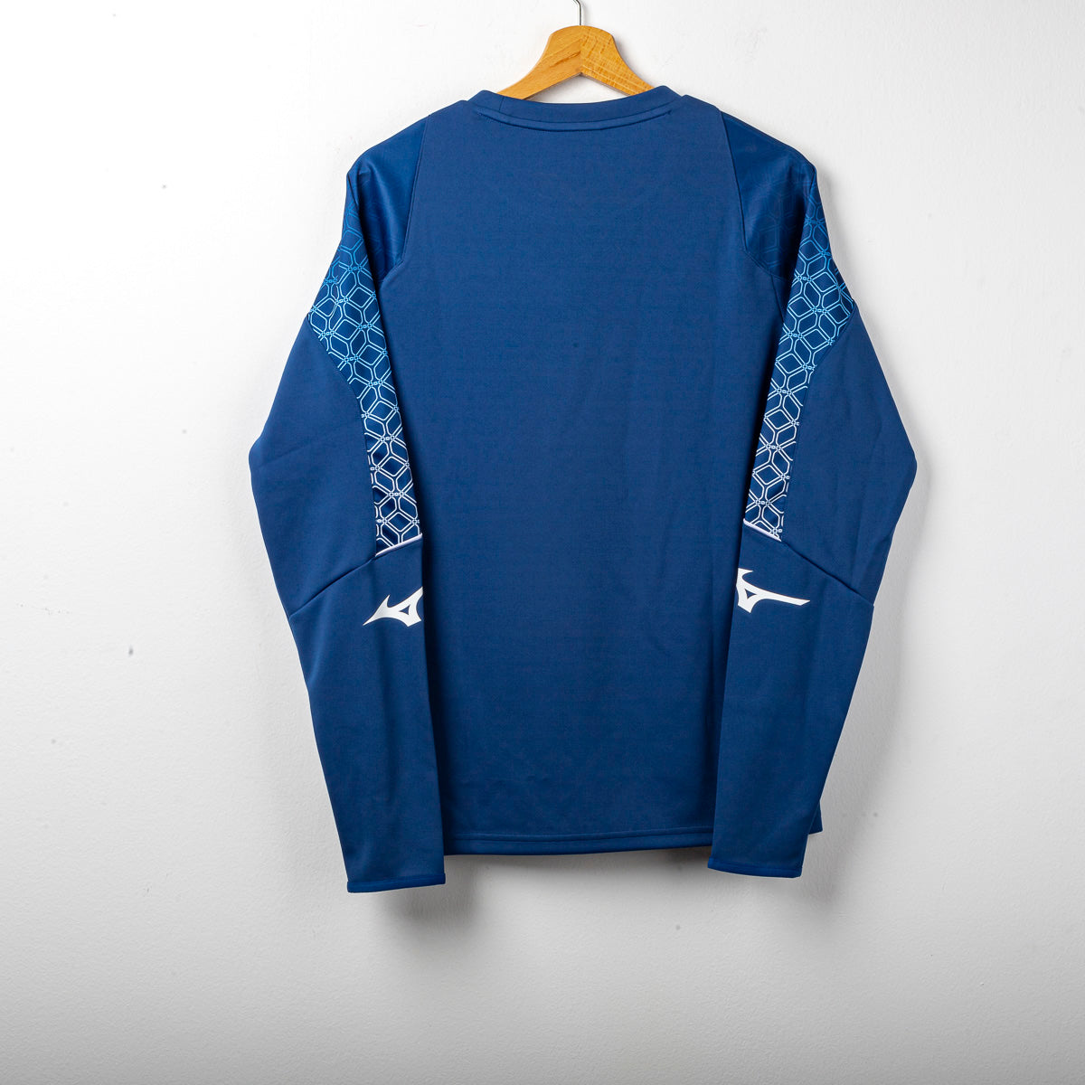maglia training ss lazio mizuno blu 2022/2023