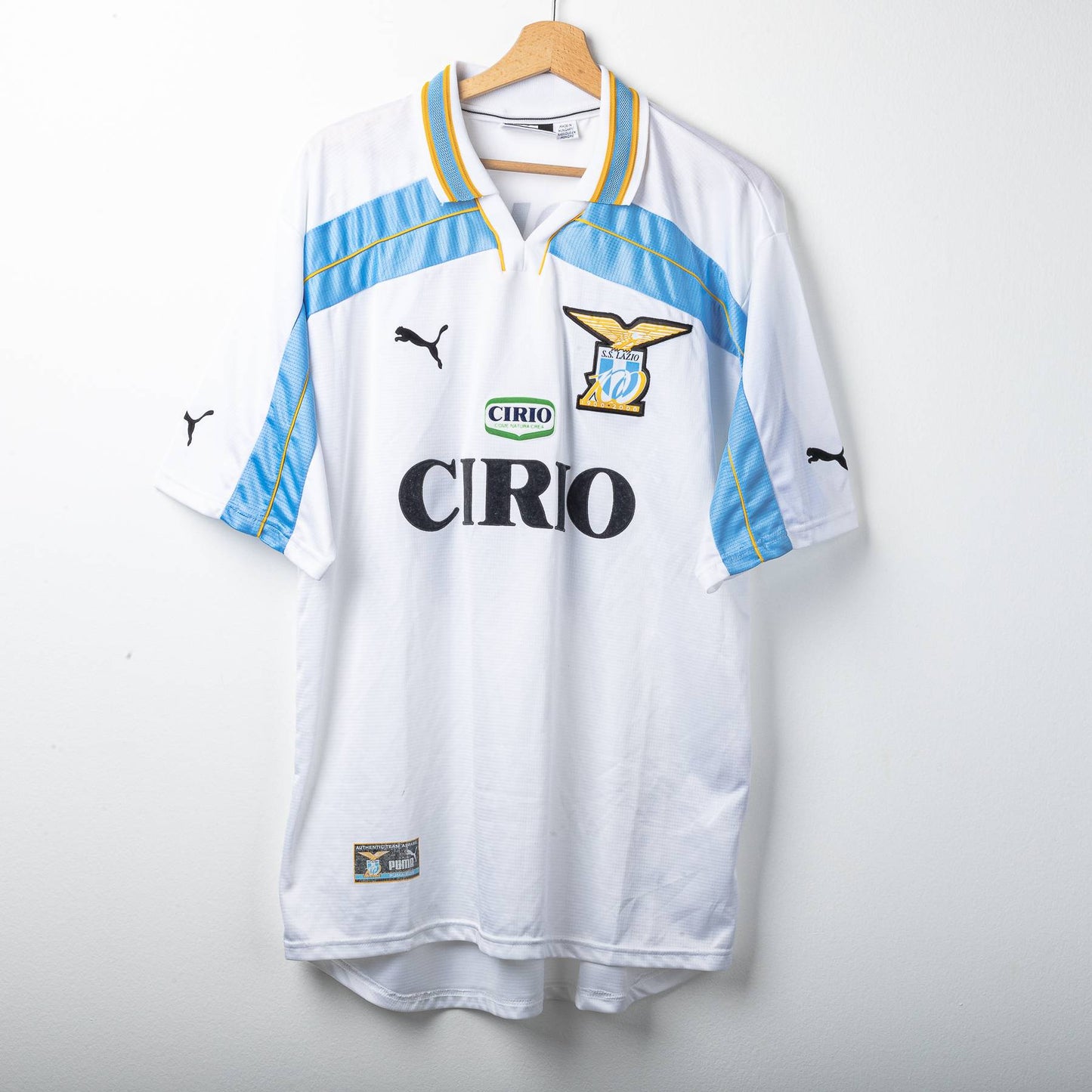 Maglia Centenario Lazio Puma Nedved 18 1999/2000