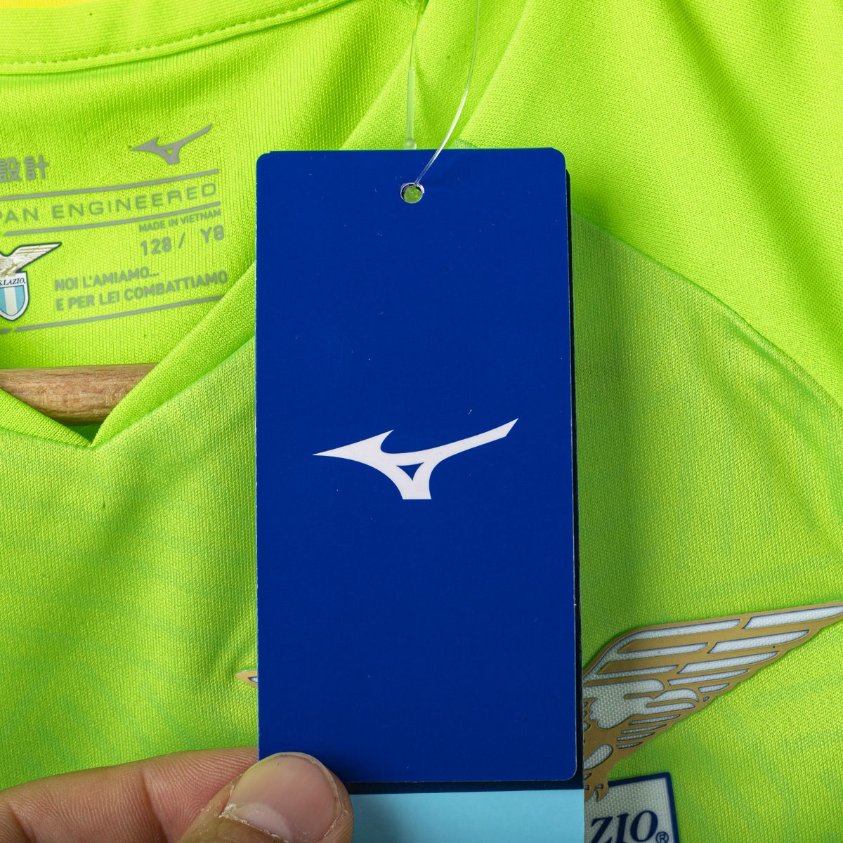 maglia home lazio mizuno bambino portiere 2024/2025