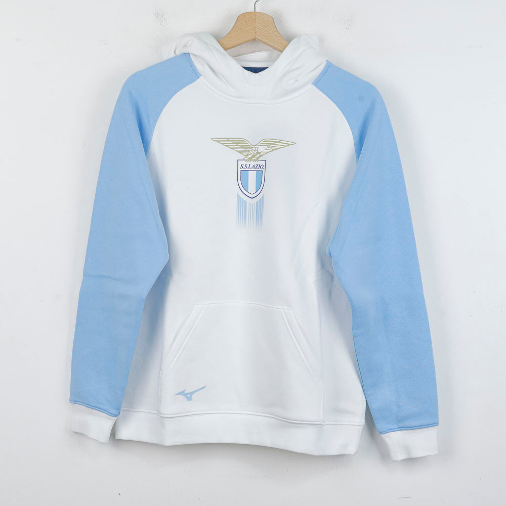 Felpa Cappuccio Bambino Ss Lazio Celeste Mizuno 2024/2025