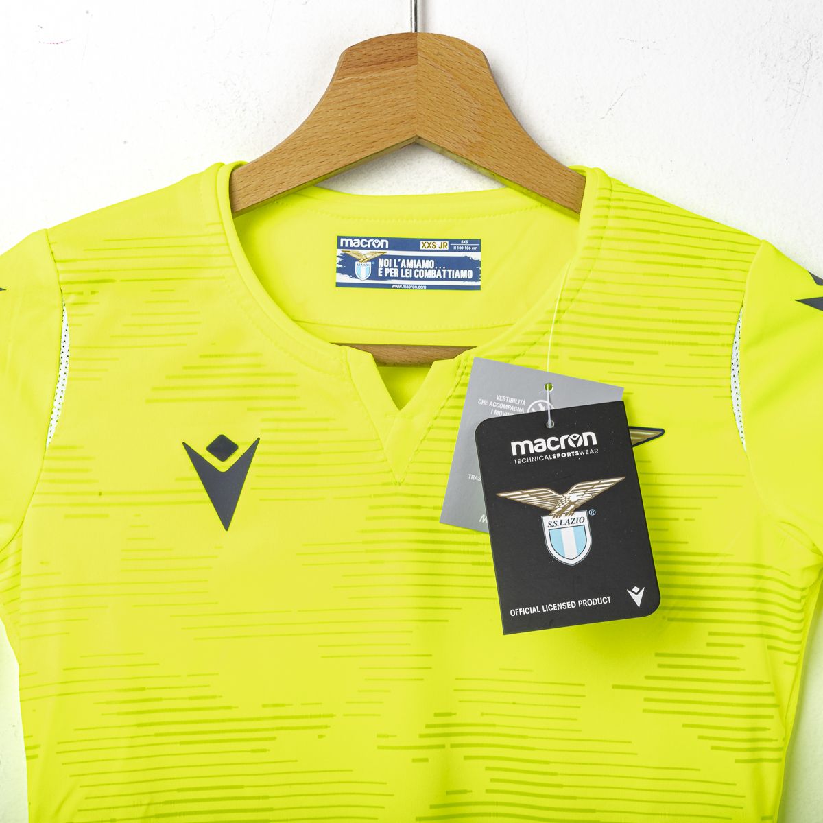 Completo Bambino Portiere SS Lazio Giallo Fluo 2019/2020