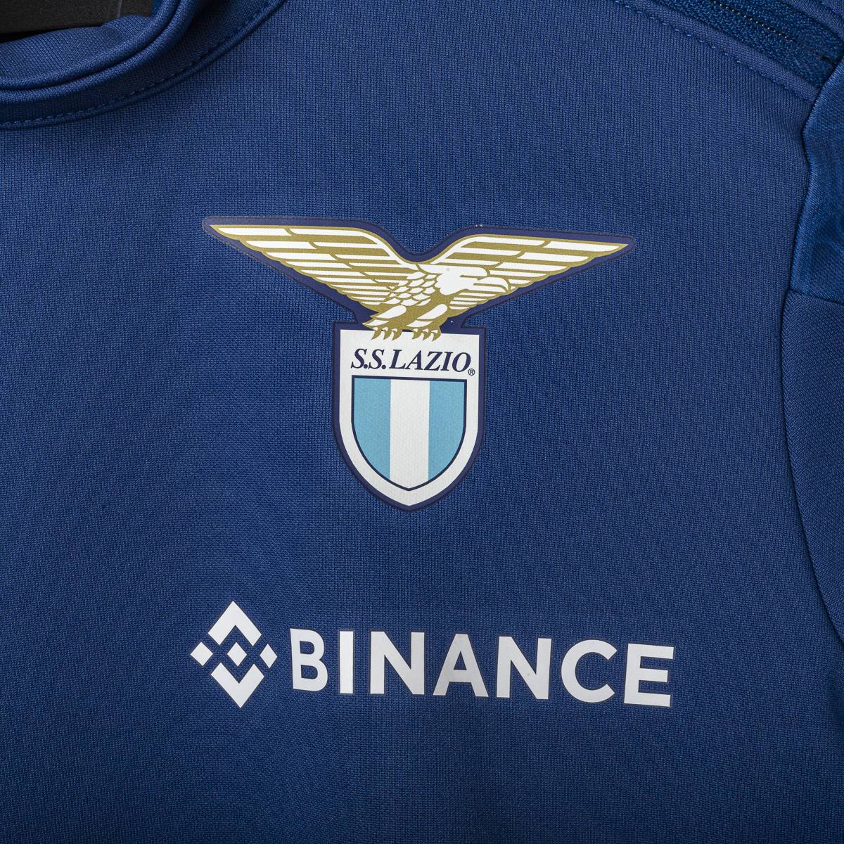 felpa training lazio mizuno bambino binance 2022/2023