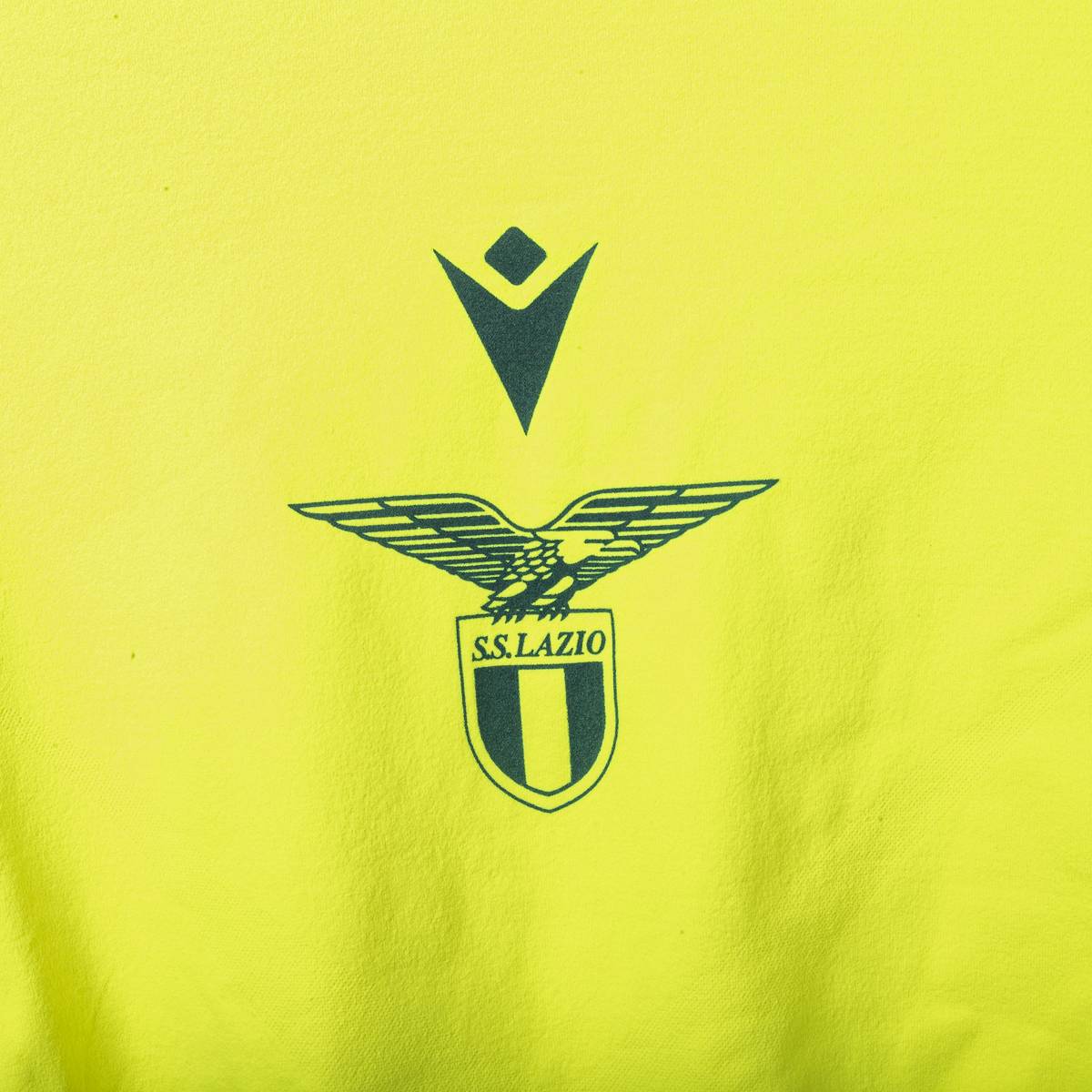 Maglia a Compressione Manica Corta S.S. Lazio Gialla