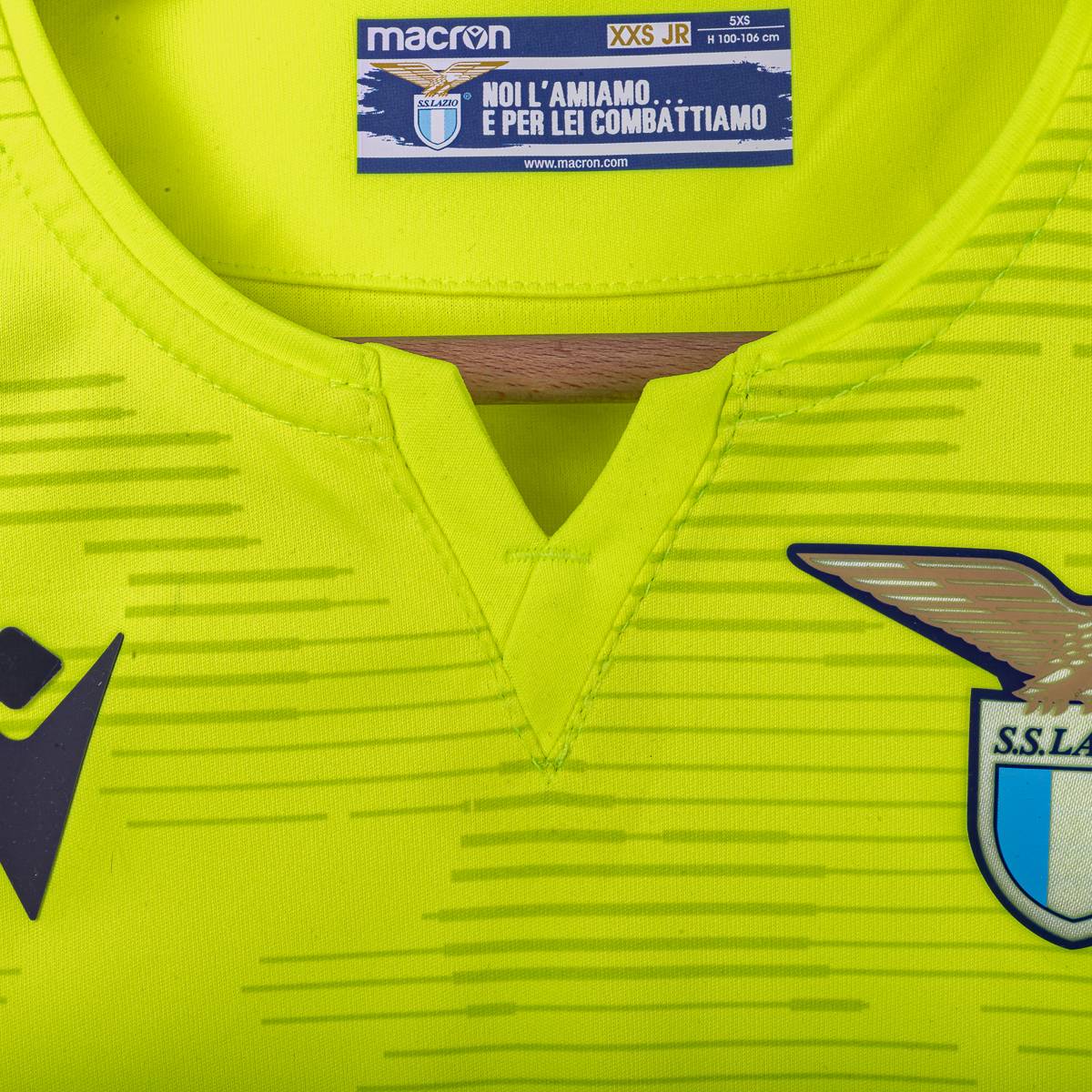 Completo Bambino Portiere SS Lazio Giallo Fluo 2019/2020