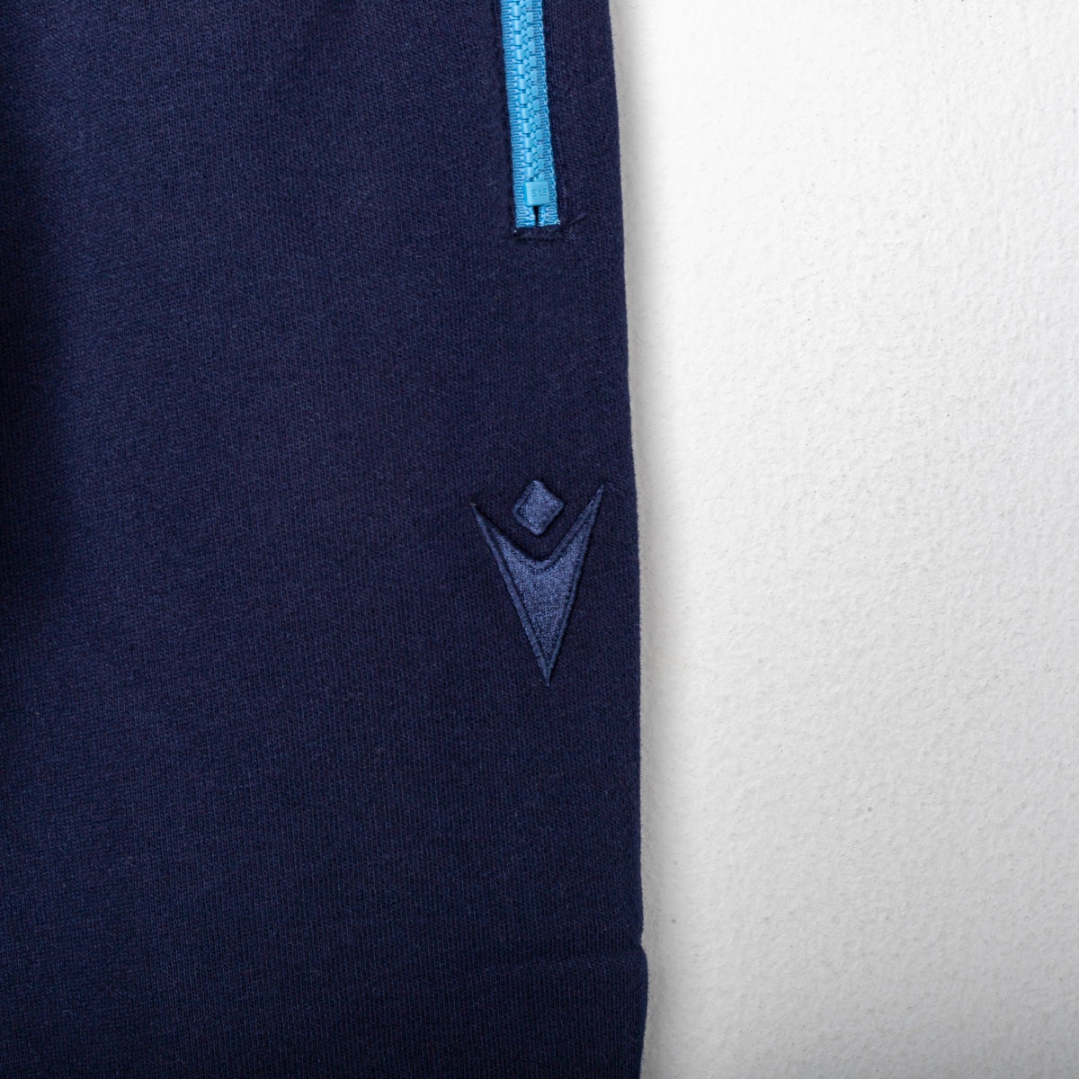 tuta bambino full zip blu lazio macron