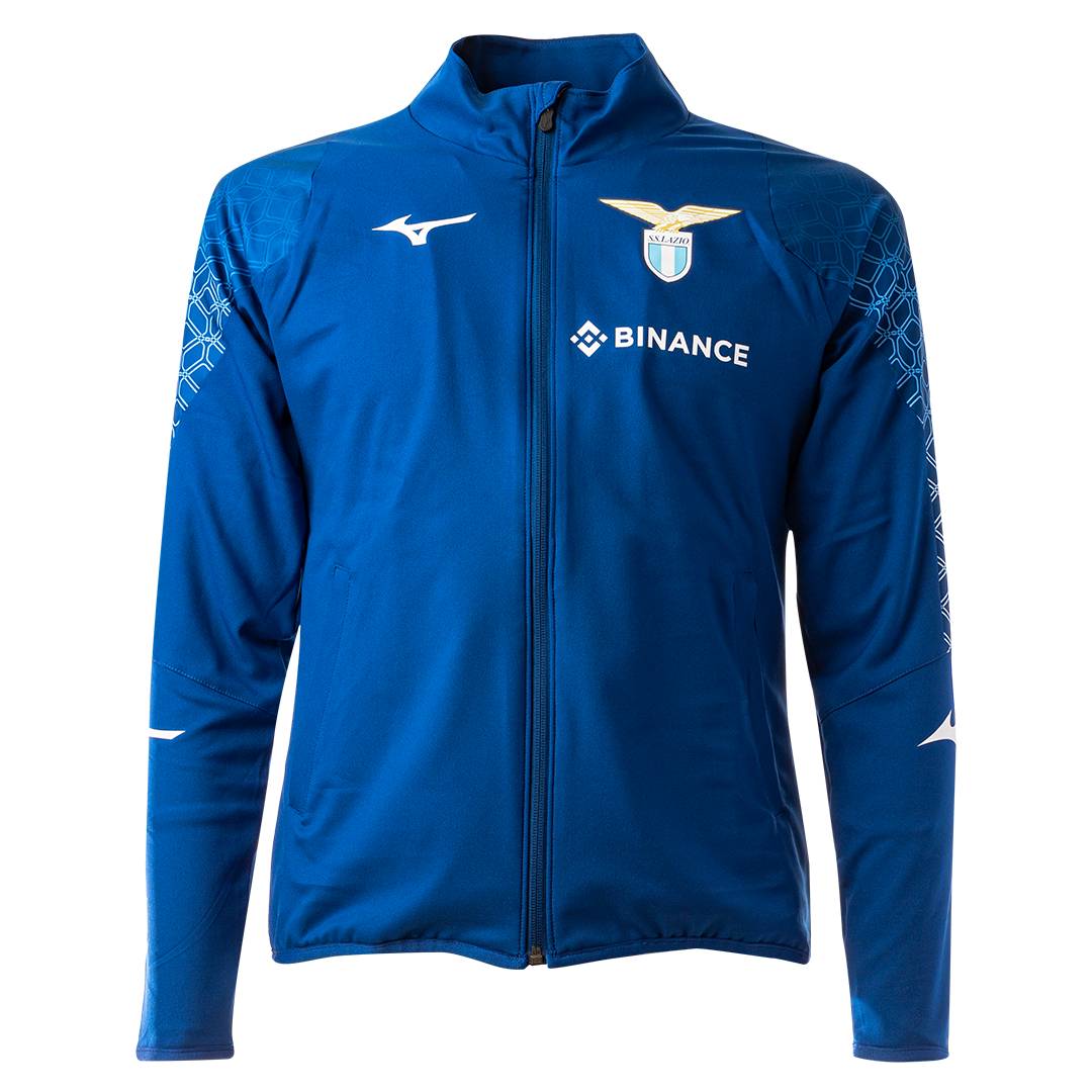 giacca ss lazio mizuno blu 2022/2023