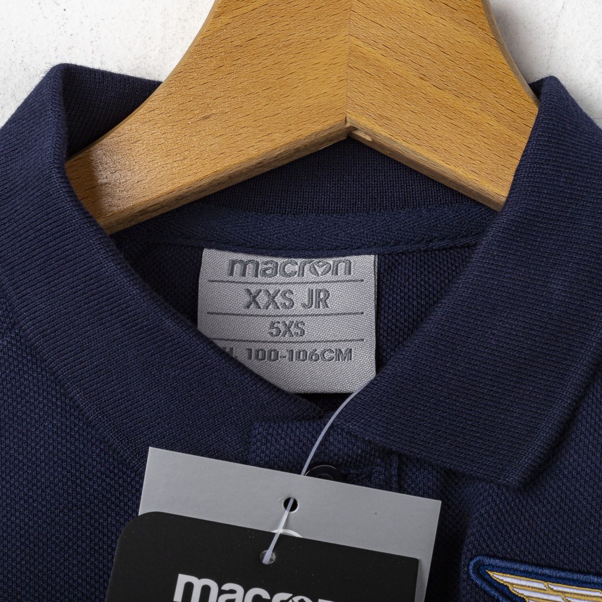 polo bambino ss lazio macron blu 2021/2022