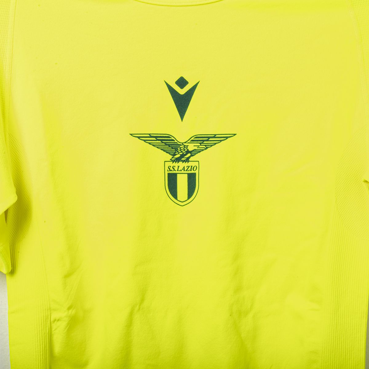 Maglia a Compressione Manica Corta S.S. Lazio Gialla