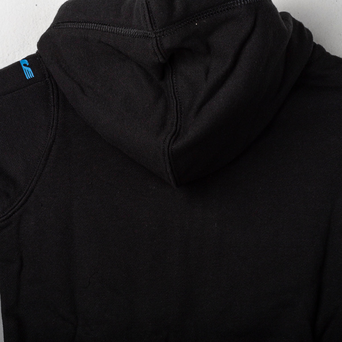 felpa bambino full zip con cappuccio lazio macron