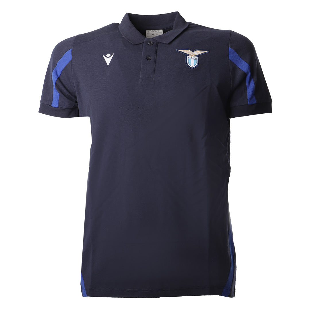 polo bambino ss lazio macron blu 2021/2022