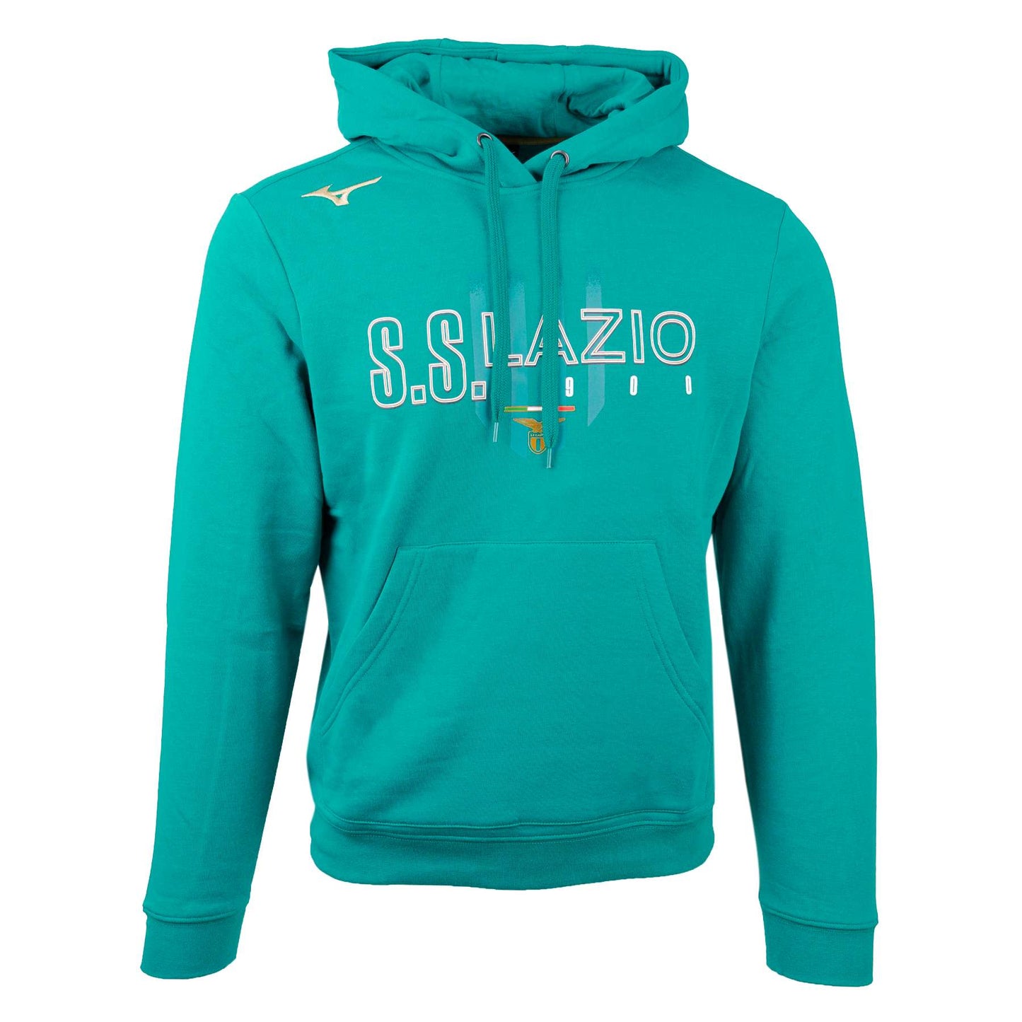 Felpa con cappuccio SS Lazio Mizuno Verde 2023/2024