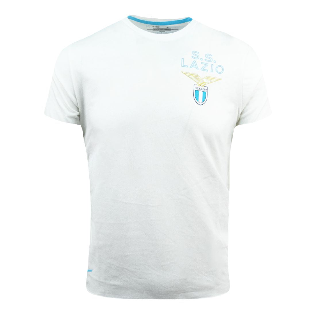 T-shirt Logo SS Lazio Mizuno Anniversario Bianca