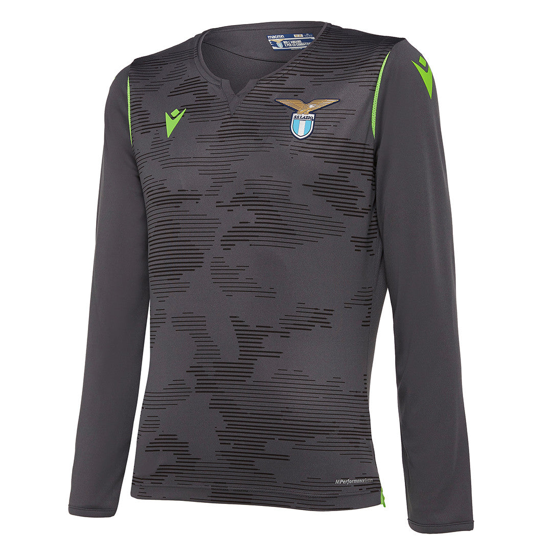 MAGLIA LAZIO PORTIERE BAMBINO GRIGIA MACRON