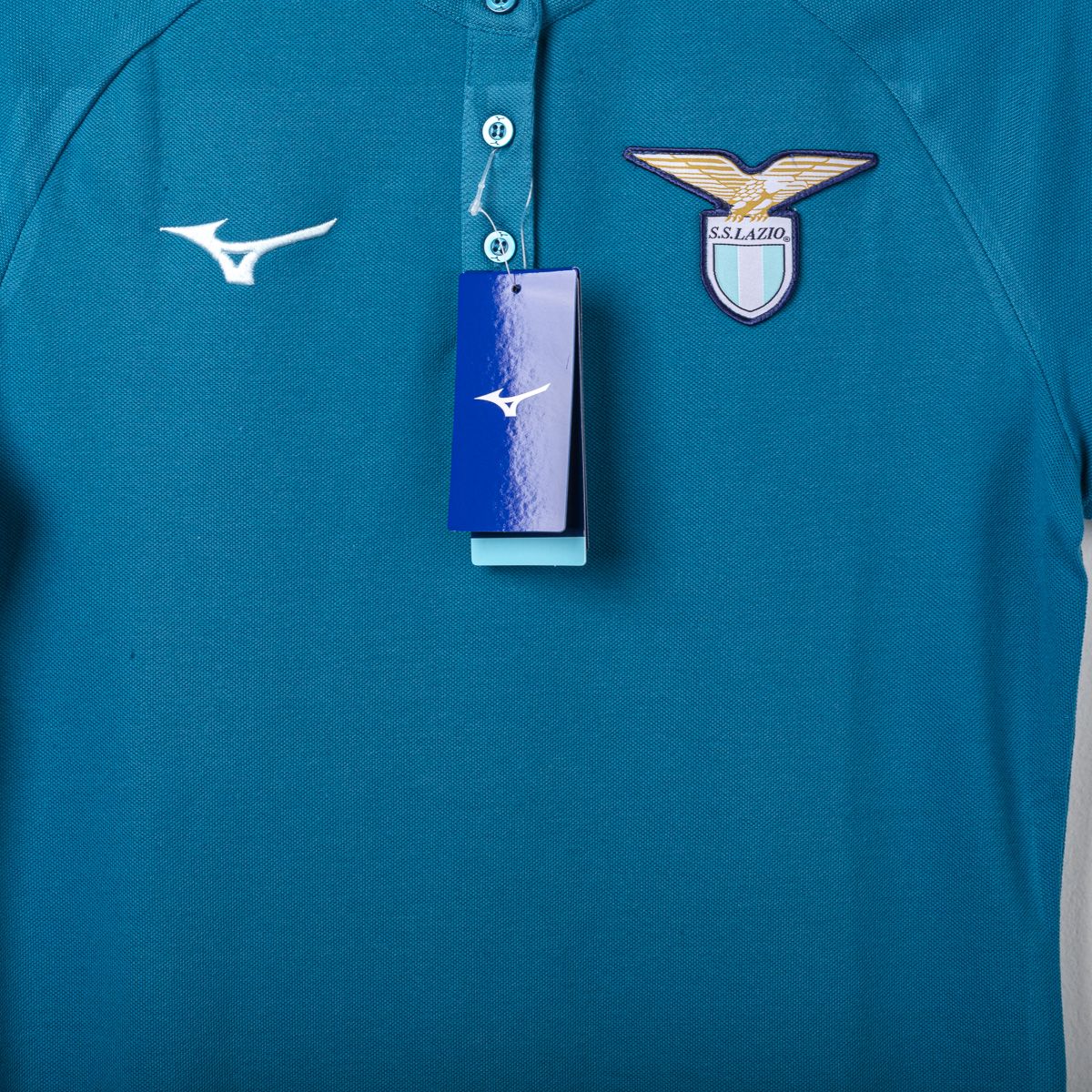 polo Lazio Mizuno celeste donna 2024/2025