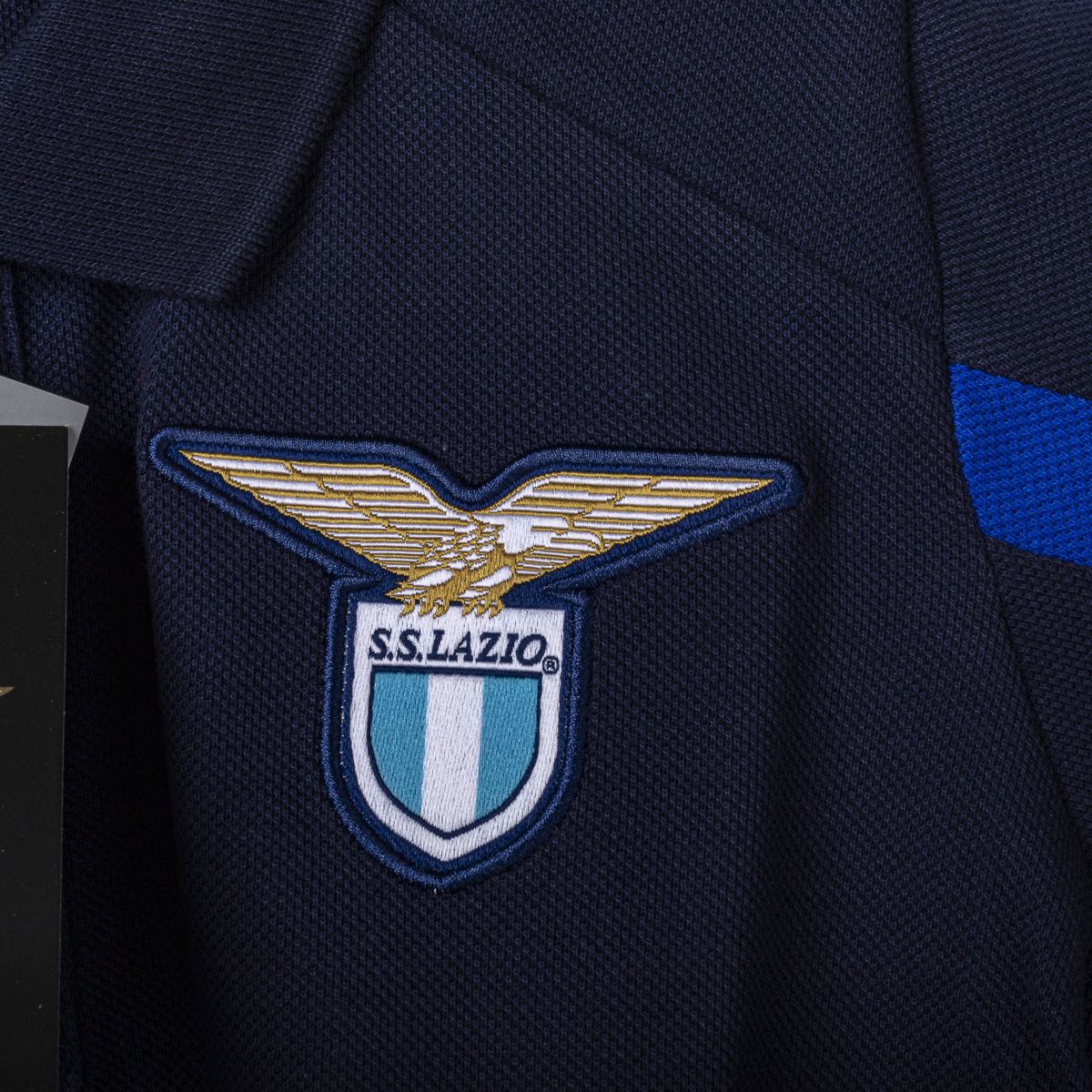 polo bambino ss lazio macron blu 2021/2022
