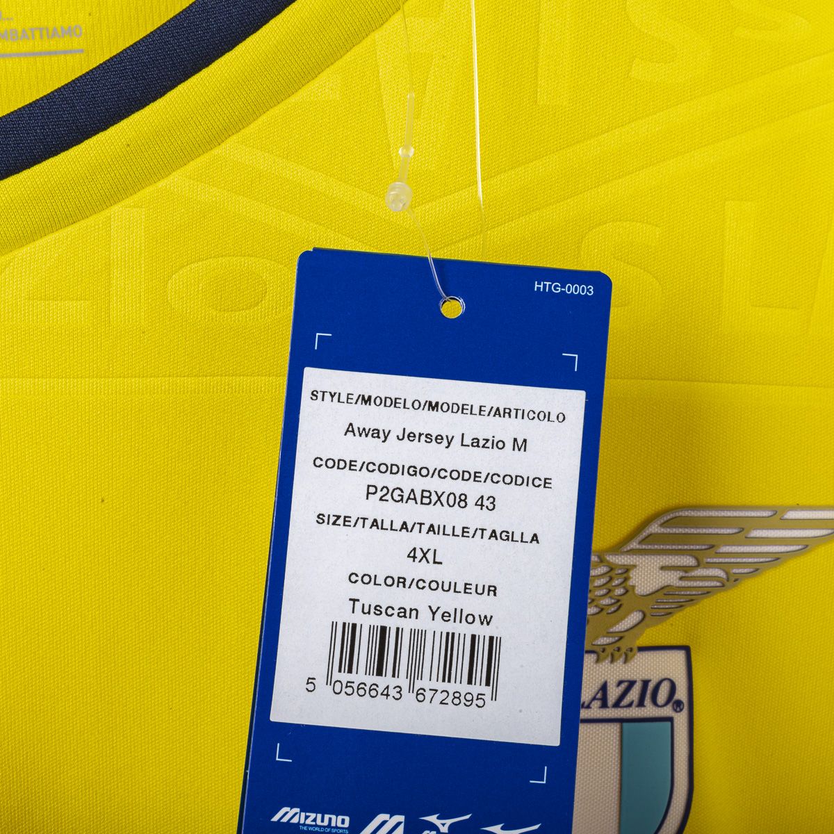 Maglia Away Lazio donna Mizuno 2024/2025