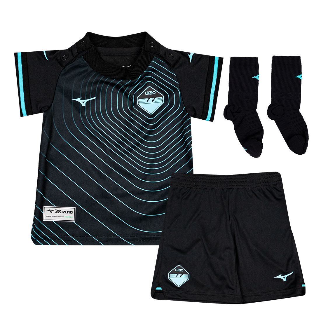 kit neonato third lazio mizuno 2024/2025