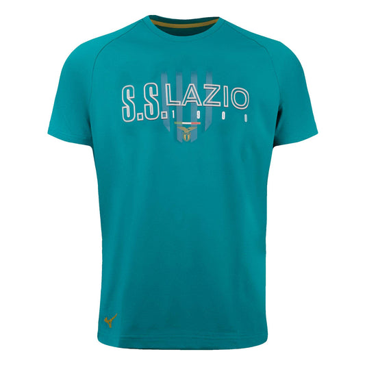 T-shirt Lazio cotone bambino verde Mizuno 2023/2024