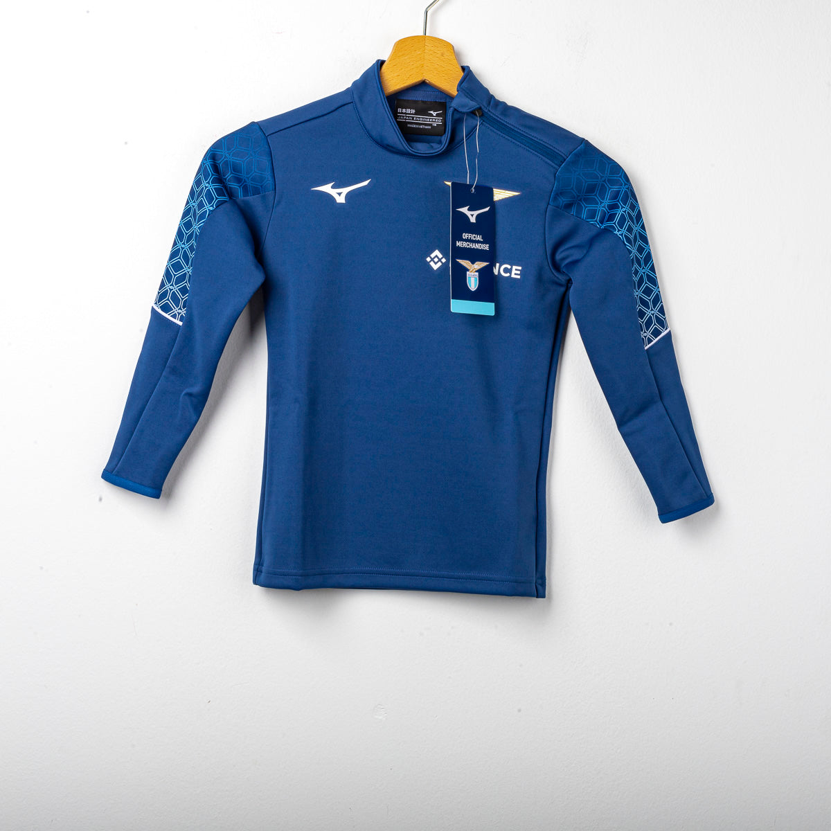 felpa training lazio mizuno bambino binance 2022/2023