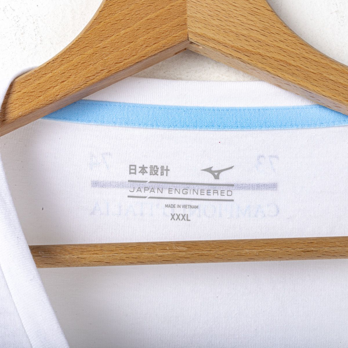 T-shirt SS Lazio Mizuno Anniversario Bianca
