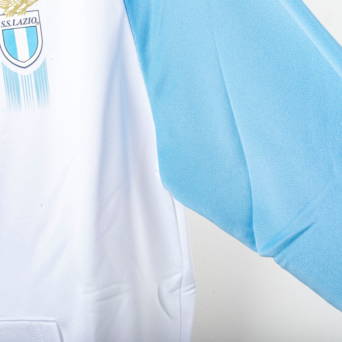Tuta SS Lazio cappuccio bianca airy blu Mizuno 2024/2025