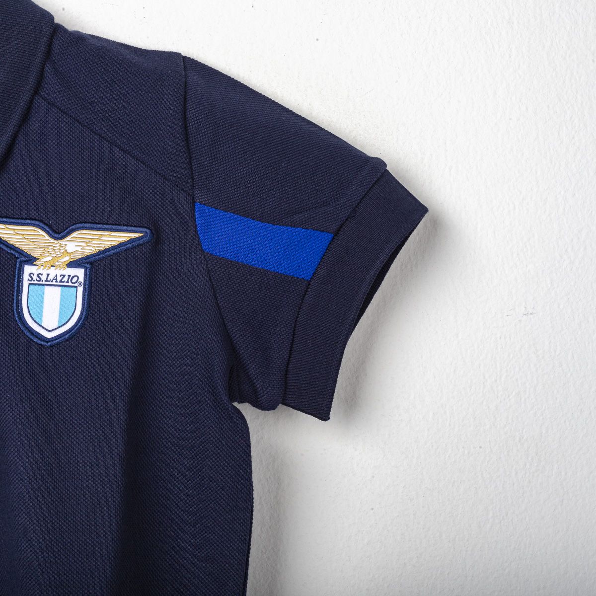 polo bambino ss lazio macron blu 2021/2022