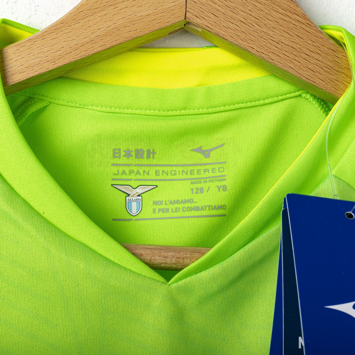 maglia home lazio mizuno bambino portiere 2024/2025