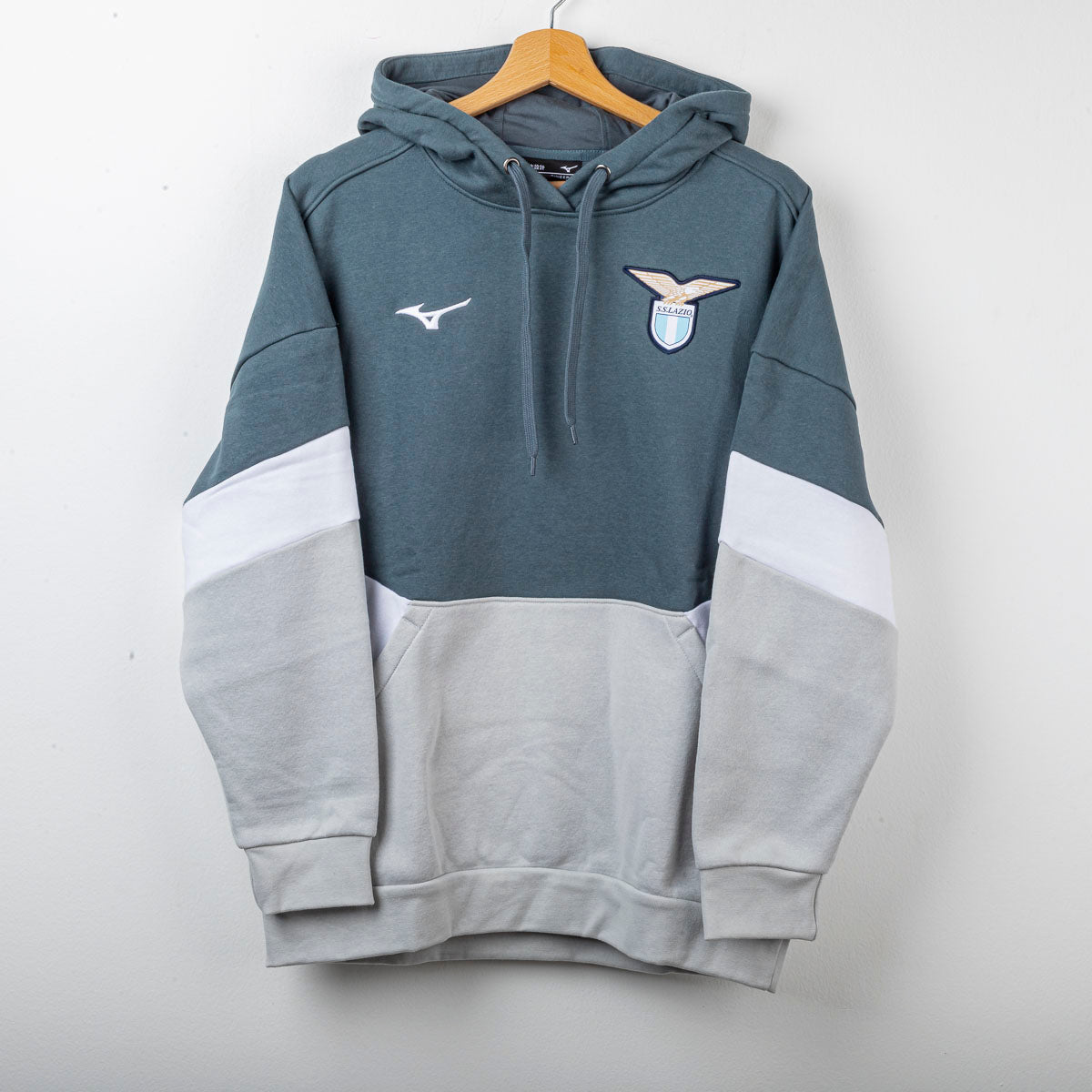 Felpa SS Lazio Mizuno Dark con Cappuccio 2025/2026