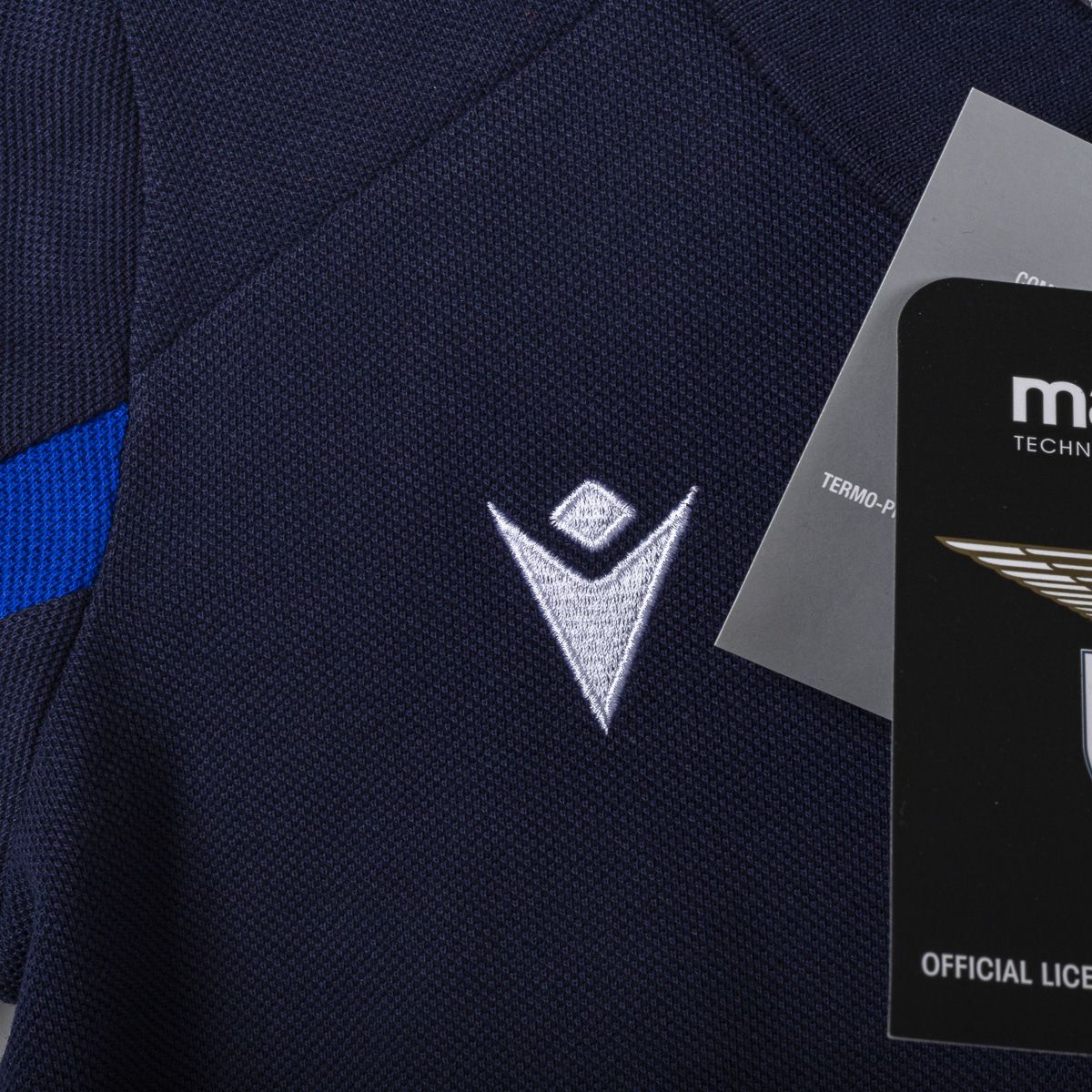 polo bambino ss lazio macron blu 2021/2022