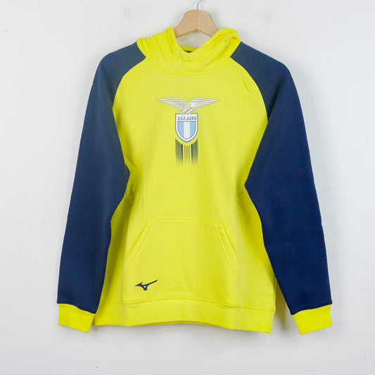 Felpa Bambino Cappuccio Ss Lazio Giallo blu Mizuno 2024/2025