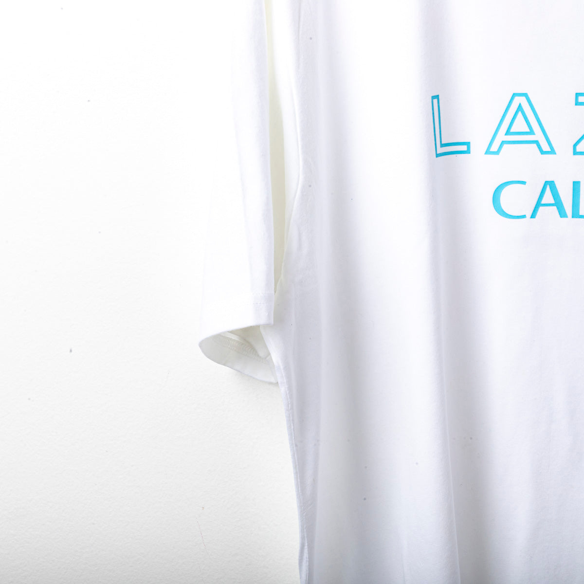 T-shirt SS Lazio Mizuno Anniversario Bianca