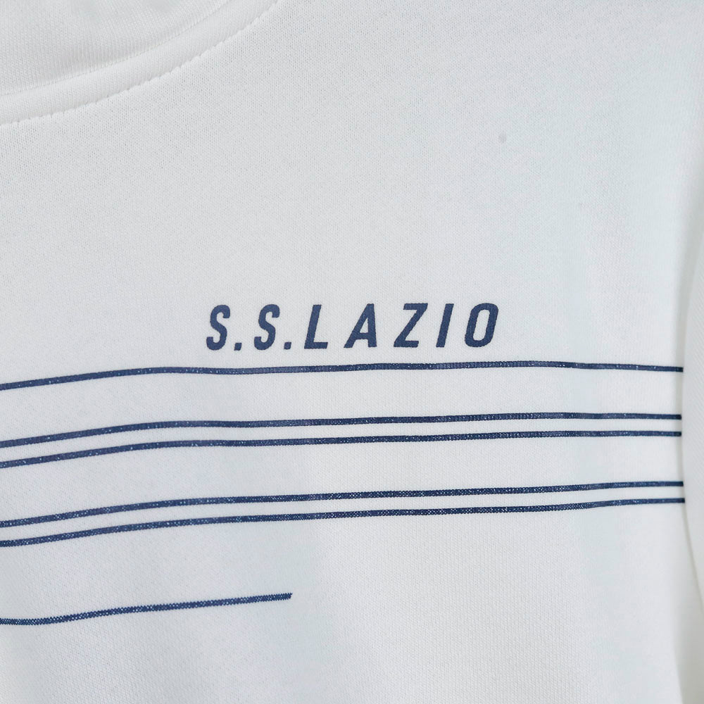 Felpa Cappuccio bambino Lazio Bianca Mizuno 2024/2025