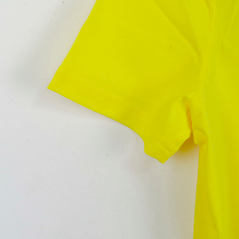 T-shirt Ss Lazio bambino fan gialla Mizuno 2024/2025